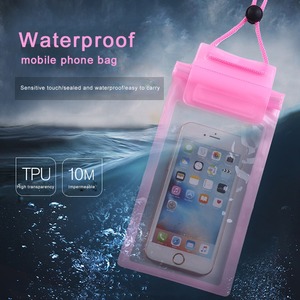Pvc Waterproof Cell Phone Case Dry <strong>Bag</strong> for Mobile with Lanyard Outdoor Universal Waterproof <strong>Bags</strong> Phone Pouch - Product Image 2