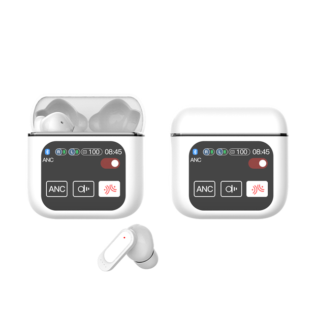 Top Ranking Product ANC Touch Screen Boat Earbuds BT Headset ENC Earphones With Touch Screen TWS Noise Reduction Earphone