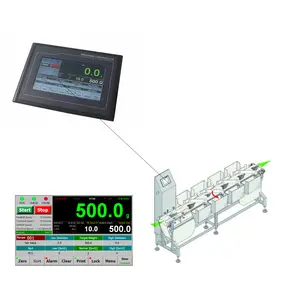 Controller dinamico della pesatrice di controllo del touch screen con RS232/RS485 per lo smistamento automatico del peso