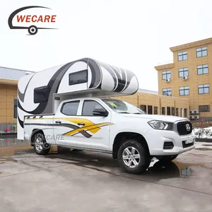 WECARE Custom China Wohnmobile Rv Motorhome Camper Overland Expedition Truck Bed Camper Slide In Pickup Truck Campers For Sale