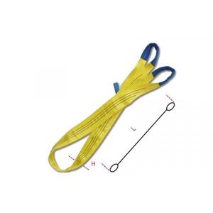 BETA - 081560035 ROBUR-Eslingas de red de elevación, amarillo 3t dos capas con ojos reforzados cinturón de poliéster de alta tenacidad (PES) - Product Image 3