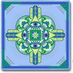 Tapis de <span class=keywords><strong>jeu</strong></span> personnalisé de qualité supérieure pour tables à cartes avec motif d'oiseaux bleus et blancs, idéal pour le mahjong, les dominos, le poker - Product Image 6