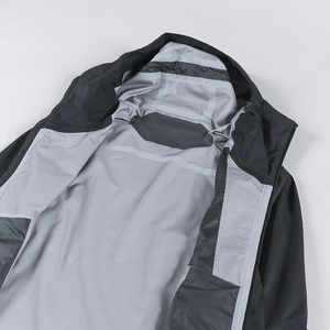 Produttore di Giacche Impermeabili, Giacche Hardshell per Esterni, Giacche Antivento Invernali OEM per <span class=keywords><strong>Uomo</strong></span>, Nere - Product Image 4