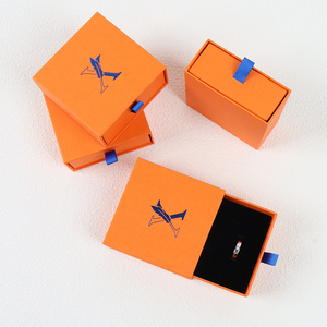 Luxury Custom logo Small square Paper <b>Gift</b> <b>Boxes</b> <b>for</b> Jewelry - Product Image 1