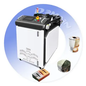 Continuous handheld 1500W 2000W 3000W laser rust removing machine laser cleaner for paint oil removal