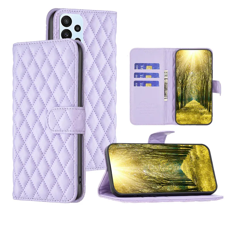 Custodia per telefono con Slot per schede magnetiche in pelle per Galaxy S22 S23 Ultra, custodia a portafoglio di lusso per Samsung A71 A51 M14