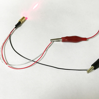 Module laser FM à points rouges, 650nm 5mw, modulation de fréquence, pour les pilotes TTL et pwm, accessoires d'instruments de mesure allant de 0Hz à 50KHz