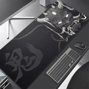 Tapis de Souris Dragon Noir et Blanc, Tapis de Bureau, Tapis de Jeu, Tapis pour Ordinateur Portable, Anime Japonais, Tapis de Clavier en Caoutchouc, Tapis de Souris pour PC, Tapis de Table - Product Image 1