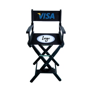 <span class=keywords><strong>Chaise</strong></span> pliante <span class=keywords><strong>de</strong></span> <span class=keywords><strong>réalisateur</strong></span> écologique haut <span class=keywords><strong>de</strong></span> gamme avec toile multicolore et cadre en bois dur chinois pour événements en plein air et occasions <span class=keywords><strong>de</strong></span> maquillage - Product Image 3