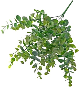 Hojas Artificiales de Seda al por Mayor, Hojas de Flores de Ramas Largas, Planta Colgante de Pared, Tacto Real, Hechas a Mano, Modernas, para Pascua, Día de la Madre - Product Image 1