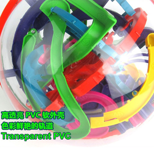 17cm juego interactivo 138 desafiantes obstáculos rompecabezas niños rompecabezas juguetes cerebro mágico Teasers para edades de 9 y hasta 3d <span class=keywords><strong>laberinto</strong></span> bola - Product Image 6
