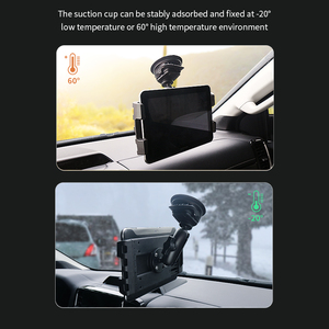 VINmounts 1" Ball Head Suction Cup 9cm for for Universal <b>Tablet</b> Holder Matching AMPS Industry Standard Hole Spacing Reinforced - Product Image 4
