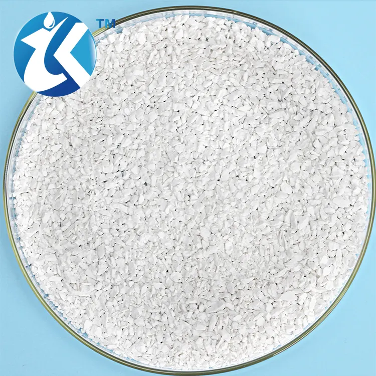 Keyao kalsium hipoklorit 70 klorin butiran untuk pemutihan kain dan Perdagangan makanan 65% phyo cal