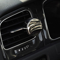 Kit de démarrage diffuseur de parfum pour voiture Drift Metal Vent Clip – Désodorisant et éliminateur d'odeurs en métal pour voiture, parfum longue durée