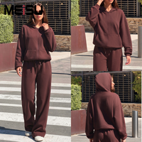 Ensemble de survêtement polaire d'hiver OEM/ODM pour femme : sweat à capuche, pantalon taille haute et short – Tenue de sport personnalisée sous marque privée