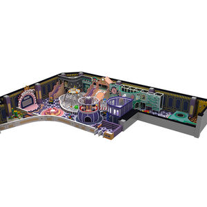 अनुकूलित इनडोर परिवार मनोरंजन केंद्र रोल प्ले हाउस कॉस्प्ले हाउस कॉस्प्ले हाउस बच्चों के लिए छोटे इनडोर प्लेग्राउंड सॉफ्ट प्ले उपकरण - Product Image 3