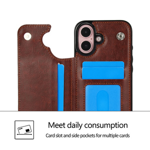 <span class=keywords><strong>Coque</strong></span> de Téléphone en Cuir PU de Luxe avec Porte-Cartes et Portefeuille pour <span class=keywords><strong>iPhone</strong></span> 16 15 14 13 12 <span class=keywords><strong>11</strong></span> <span class=keywords><strong>Pro</strong></span> <span class=keywords><strong>Max</strong></span> XS - Product Image 5