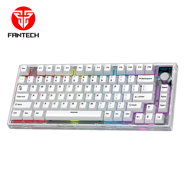 FANTECH MK910 PBT RGB Hot-Swaple Mechanical Keyboard MAXPFIT61 75%  Dual Mode Gaming Keyboard