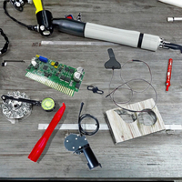 Moteur d'embrayage à code fixe entièrement automatique, force de traction élevée 450N, étanche IP68, certifié CE, 4 boutons, pile AAA, métal, résistant à la chaleur