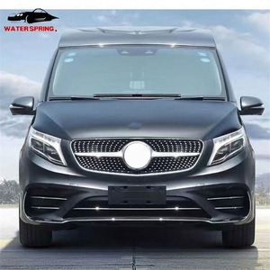 Nuovo Design W447 Aggiornamenti Stile AMG Paraurti Anteriore <span class=keywords><strong>e</strong></span> Posteriore Minigonne Laterali Cofano Griglia Fari Luci Posteriori Spoiler Kit Carrozzeria per <span class=keywords><strong>Mercedes</strong></span> - Product Image 2
