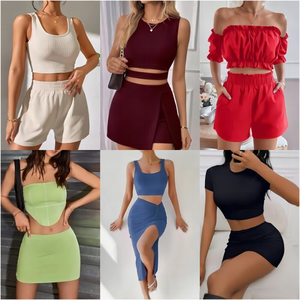 Basso MOQ 2024 vendita a buon mercato abbigliamento <span class=keywords><strong>donna</strong></span> abbigliamento alla rinfusa negozio all'ingrosso abbigliamento top vestito vestiti usati - Product Image 4