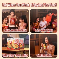 Wholesale Xiaolongkan Instant Potato Noodles 266g Sesame Peanut Paste Base Sweet Potato Noodle 5 Minutes to Cook for Hotpot