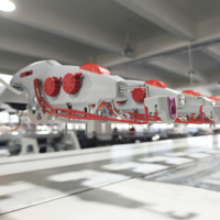 Machine à tricoter à plat automatique TWH d'occasion avec porte-fils et aiguilles à tricoter pour pulls – Pièces détachées