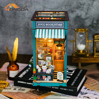 Hongda nouveau Style M2314 Soul librairie 3d livre en bois Nook Kit bricolage livre Nook à vendre