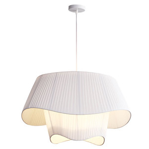 Lampe en tissu satiné de style nordique minimaliste moderne, style wabi-sabi, chic vintage français pour salon, chambre à coucher, couleur crème, 3000K CCT - Product Image 6