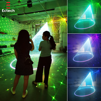 Projecteur Laser pour Fête de Mariage Dj 10W Spectacle Rgb Animation Lumière Laser Dmx512 Contrôle Disco Show Club Stage