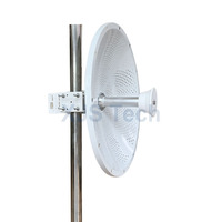 Antenne parabolique directionnelle MIMO 5GHz 2*2 MIMO antenne parabolique à Gain élevé 30dBi WiFi 5G
