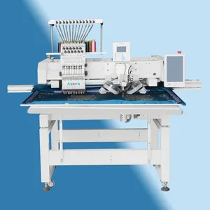 1200*550mm 1201+1 single head embroidery machine flat mixed rhinestone embroidery machines prices