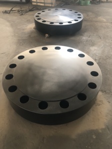 Bride de levage BL ANSI B16.5 Classe 300 Bride forgée Bride aveugle Peinture noire - Product Image 5