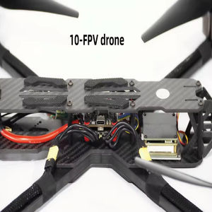 โดรน FPV ขนาด 10 นิ้ว โครงสร้างแบบ X พร้อมรีโมทคอนโทรล กล้อง 1080p FHD มุมกว้าง ระยะส่งสัญญาณ 10 กม. มอเตอร์ไร้แปรงถ่าน 900KV ไจโร 4 แกน - Product Image 2