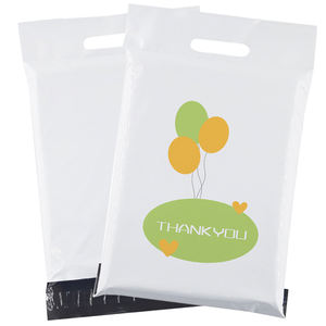 Prêt à expédier Logo personnalisé imprimé poignée noire sac d'expédition sarcelle pour vêtements chaussures chaussettes fourrure pour Poly Mailer emballage - Product Image 4