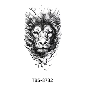 สติ๊กเกอร์แทททูลายสัตว์ชั่วคราว ปี 2025 ลายผีเสื้อ ขายส่งหรือสั่งทำได้ ลายสัตว์สีสันสดใสสำหรับติดแขนและ<span class=keywords><strong>หลัง</strong></span> - Product Image 6