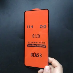 Profesyonel 21D temperli cam Redmi için not 8 için iPhone 8 11 ekran koruyucu güvenlik