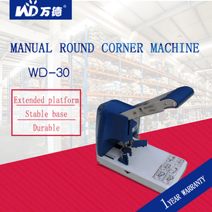 WD-30 <strong>Manual</strong> Round Corner <strong>Cutter</strong> <strong>Paper</strong> Corner Cutting Machine - Product Image 4