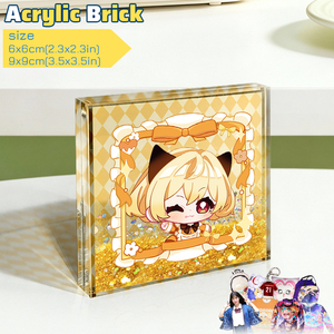 Blocs acryliques personnalisés Anime avec impression UV transparente pour événements Comic Con et boutique de papeterie personnalisée - Product Image 5
