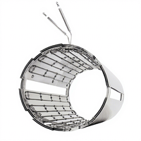 Seau chauffant blindé pour la fabrication de cellules solaires 500W 1000W, élément chauffant pour le traitement des plaquettes de silicium