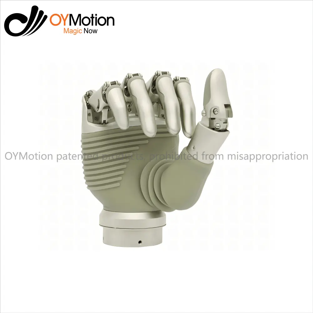 OYMOTION myoohand 2 saluran tangan palsu seperti hidup tangan bionik (lengan bawah) Robot tangan Ai properti gerakan
