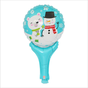 Yeni varış noel balon tutan sopa noel dekorasyon folyo helyum Globos balonlar çocuk oyuncakları - Product Image 4