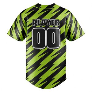 Camiseta de Béisbol Unisex Extra Grande, Transpirable, con Estampado de Malla Sublimada, en Oferta - Product Image 2