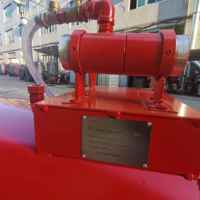Réservoir de mousse à pression CA-FIRE pour lutte contre l'incendie, réservoir mobile de mousse avec poche souple en laiton, rapport de mélange 3%-6%, 0,6-1,2 MPa, 4-360 L/S