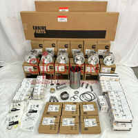 Kit de chemises de cylindre pour moteurs diesel Cummins 4BT, 6BT, 6CT, 6LT, 4BTA, 6BTA, 6CTA, QSX15, M11, NT855, X15, ISX – Kits de reconstruction pour excavatrices