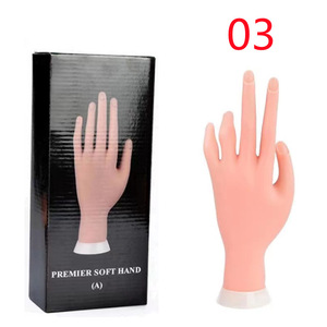 Main d'entraînement flexible pour la pratique des ongles, modèle articulé pour la positionnement et la formation en manucure, outil de modélisation pour les apprenants - Product Image 6
