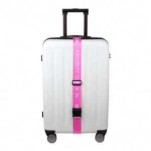Wholesale Bulk Printed Adjustable Travel Luggage Belt Custom Logo Personalized Nylon Luggage <b>Strap</b> - Product Image 5