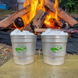 Tùy chỉnh in logo dùng một lần trọng lượng nhẹ 16oz nhôm sân vận động ly có thể tái chế 500ml drinkware cho các bên lạnh đồ uống & rượu vang - Product Image 2