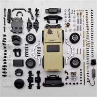 Nouveau modèle de voiture télécommandée électrique RC miniature LDARC X43 1/43, Crawler de bureau RTR 4x4 à code tournant, Jouets pour adultes et enfants