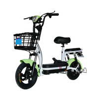 Ebike sepeda listrik 350W, sepeda listrik dengan pedal sepeda kumbang e 2 roda skuter 2 roda 14 inci